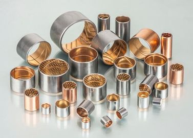 Bimetal Bearings Steel shell backed with a lead bronze lining bearing material for oil lubricated applications