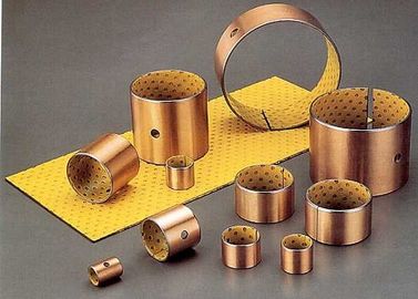 Slide Paths PAS Bronze Bushing Material Wrapped POM Lined Bushings