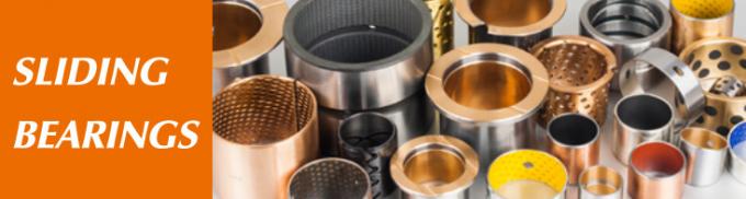 ความแข็งสูงแบบกำหนดเองบูชหน้าแปลน Bimetal CuPb10Sn10 | แรงเสียดทานรอยแบริ่ง bimetallic