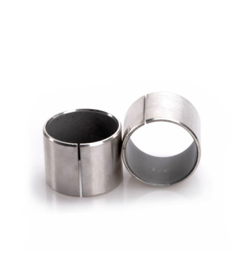 ซื้อ พีทีเอฟอี โลน บุชซิ่ง น้ํามันเอง ทองเหลือง Plated  Sleeve Bearings สําหรับระยะอุณหภูมิสูงสุด การผลิตออนไลน์
