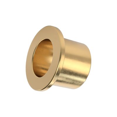 ซื้อ ความแม่นยำ Flanged Groove หล่อบูชบรอนซ์เกลียวภายในตลับลูกปืนร่อง การผลิตออนไลน์