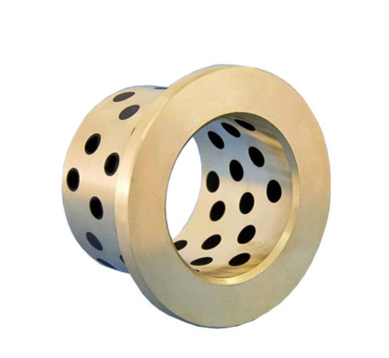 ซื้อ C86300 Slide Bearing Sturned Bronze & Flanged Bushing Solid Lubricant ฝังตัว การผลิตออนไลน์