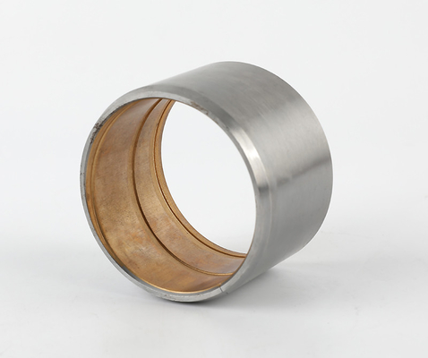 ซื้อ Bimetal Bushing Steel ที่ได้รับการสนับสนุนโลหะผสม CuPb24Sn4 การผลิตออนไลน์