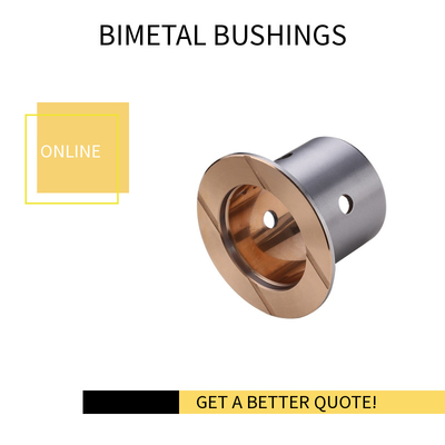 ซื้อ แบริ่งแขนหน้าแปลน Bimetal สำหรับ Bulldozer Track Roller การผลิตออนไลน์