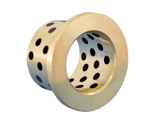 ราคาดี เครื่องจักรกลหนัก / งานขุด MFG Bushes Tight Tolerance Precision แมงกานีสบรอนซ์ Flanged Bronze Graphite Bushings เสียบ ออนไลน์