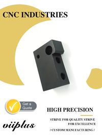 CNC Precision Nonstandard Fixture Blackening Mold Parts Costomized OEM
