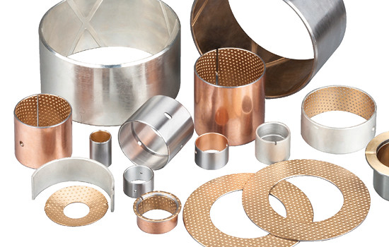 ราคาดี Jf800 Gunmetal Bronze Bimetal Bearing Bushes การออกแบบร่อง ออนไลน์